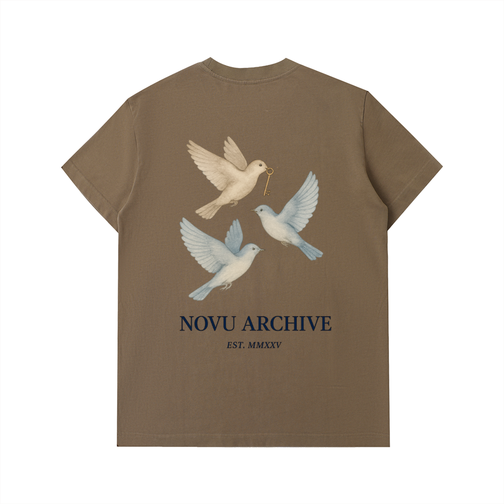 Essential Heavyweight Dove T-Shirt