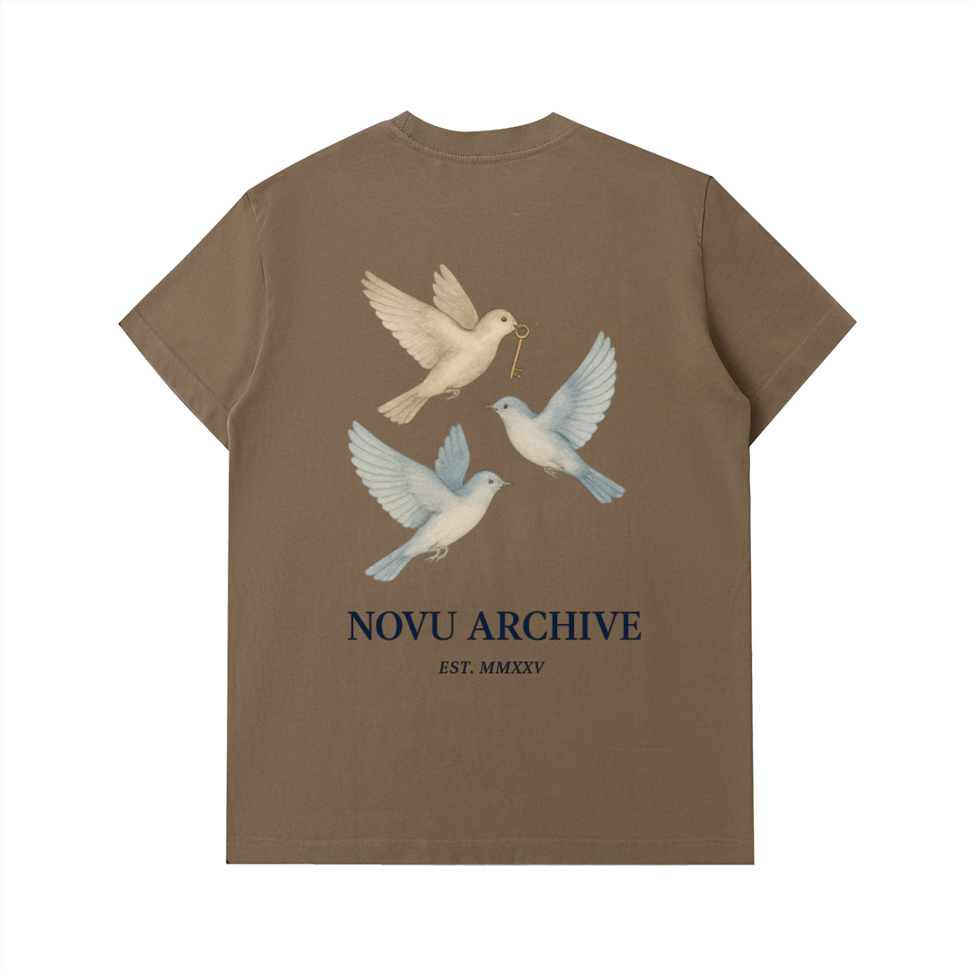 Essential Heavyweight Dove T-Shirt
